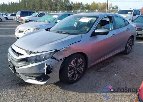 2016 Honda Civic Ex-T from USA, damaged, VIN 19XFC1F3XGE207540